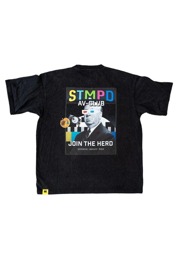 STMPD ‘AV Club’ Tee - Vintage Black