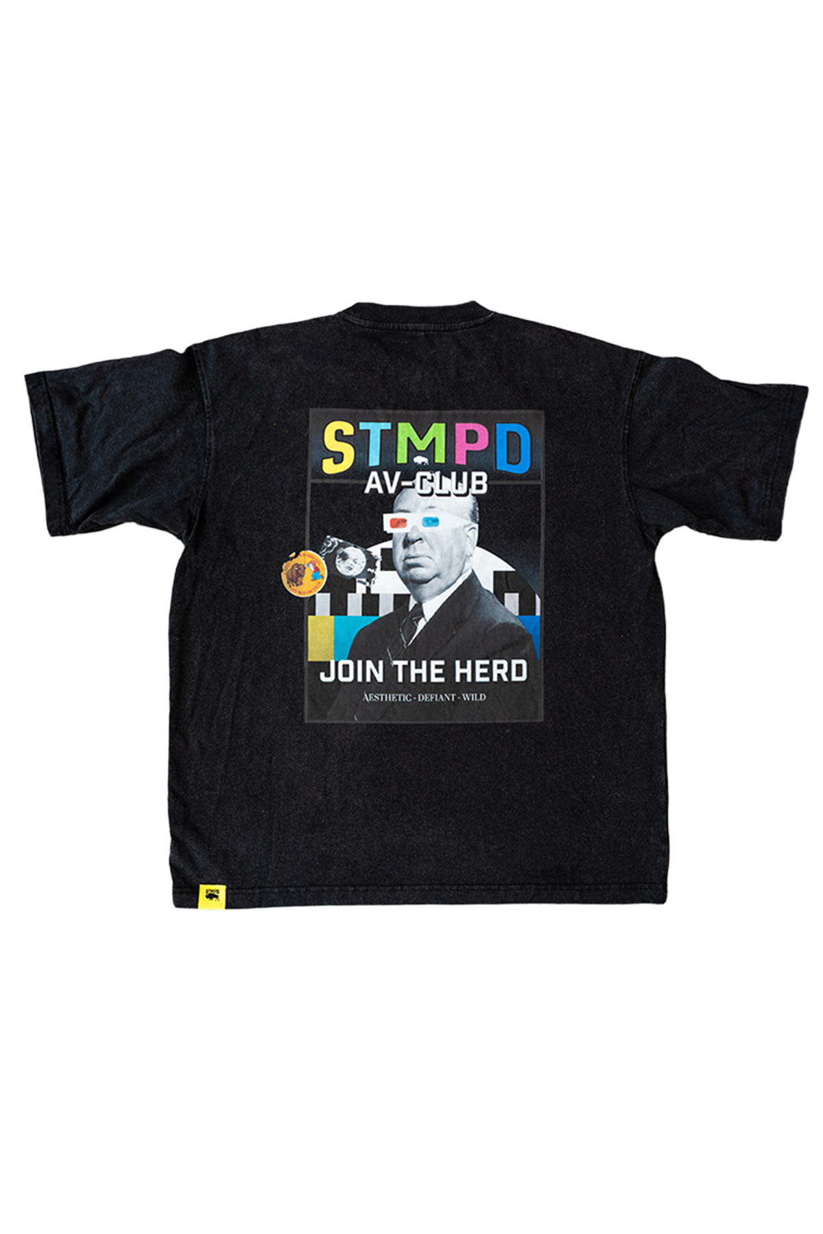 STMPD ‘AV Club’ Tee - Vintage Black